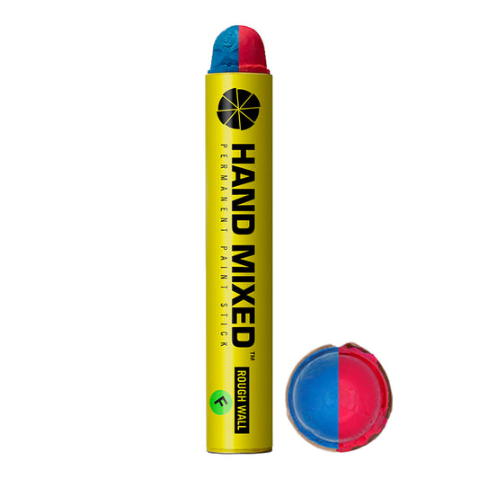 HAND MIXED Rough Wall Paint Stick Fluo, Megrez