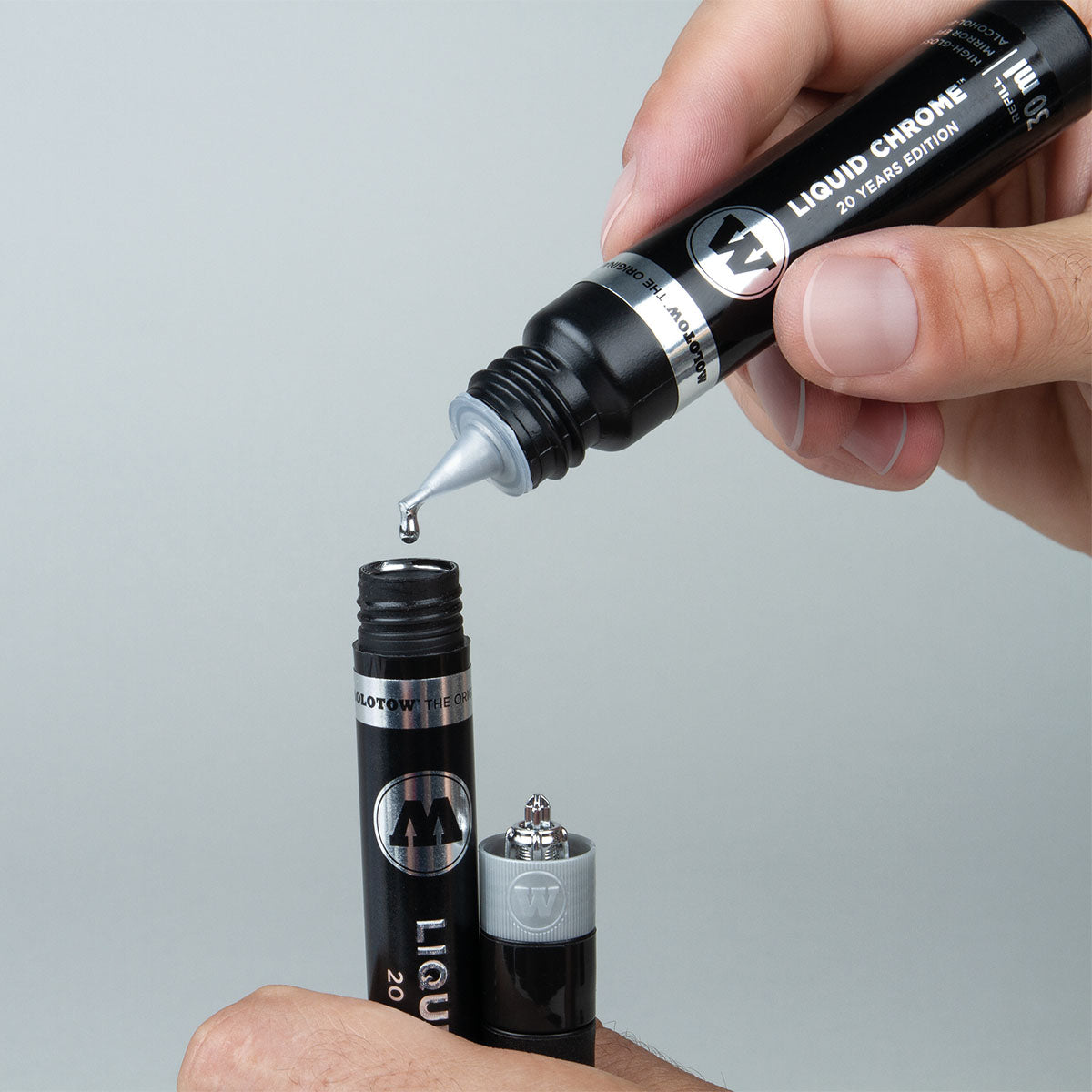 Molotow LIQUID CHROME Twin Marker, 1,5 - 4 mm