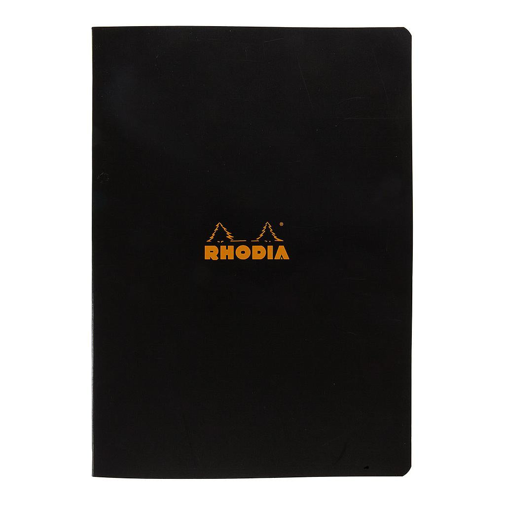 Rhodia Stapled Notebook A4, Ruled