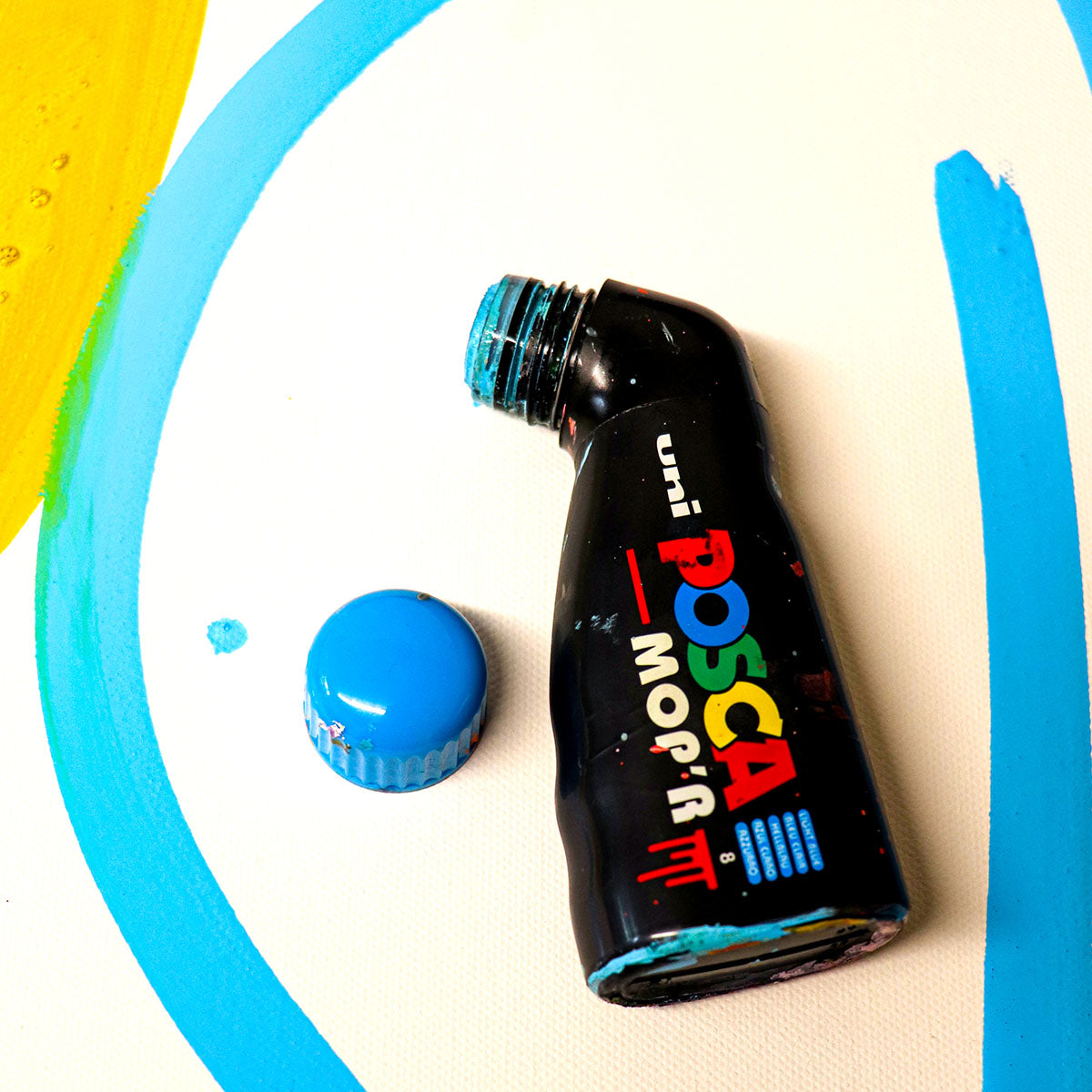 Uni Posca Mop'r PCM-22 Squeeze Marker 19 mm, 8set