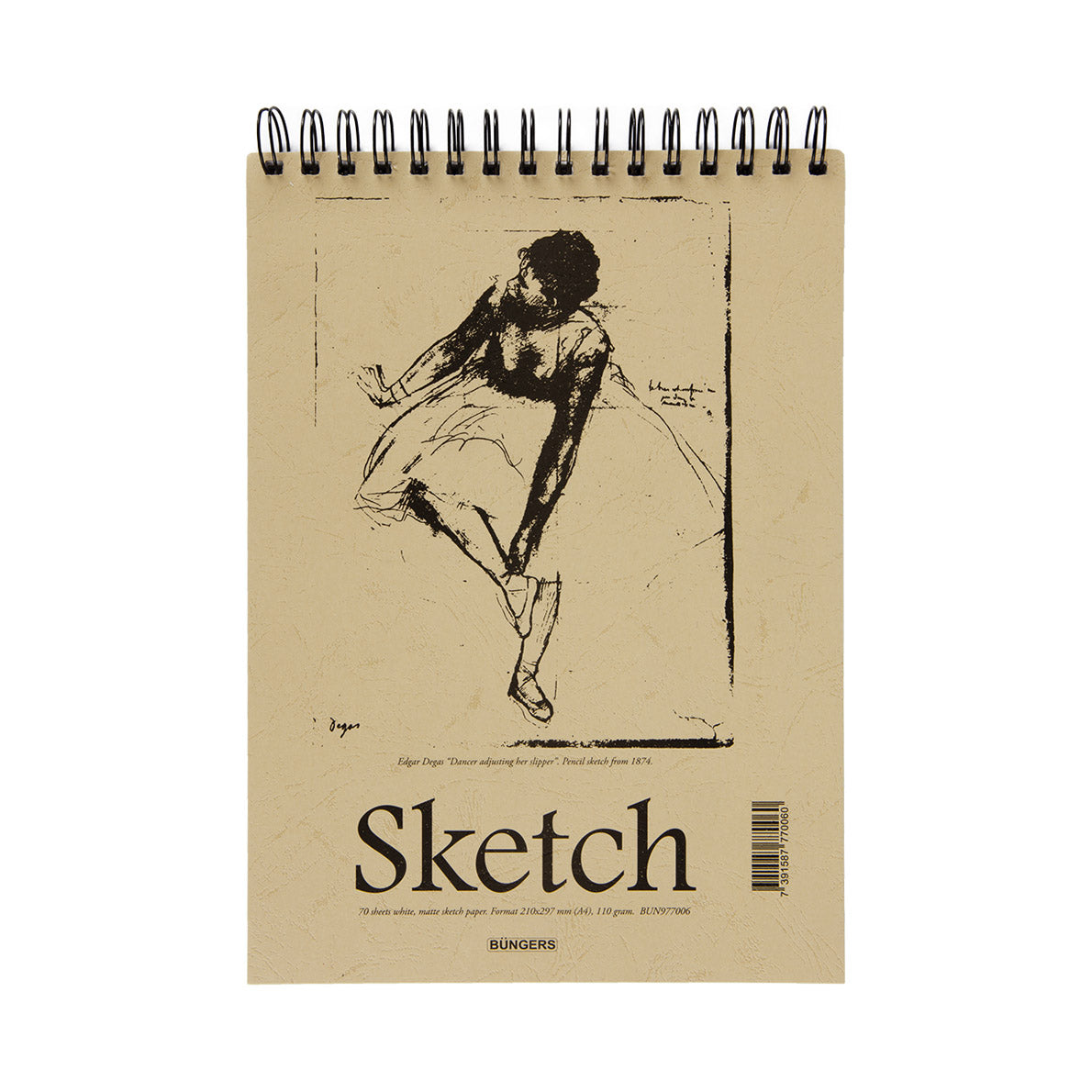 Büngers Sketch Pad A4 110g 70 sheets - image 1