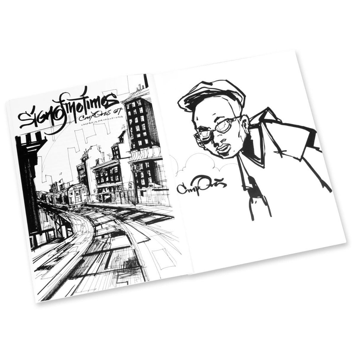 Graffiti Coloring Book #2, Characters