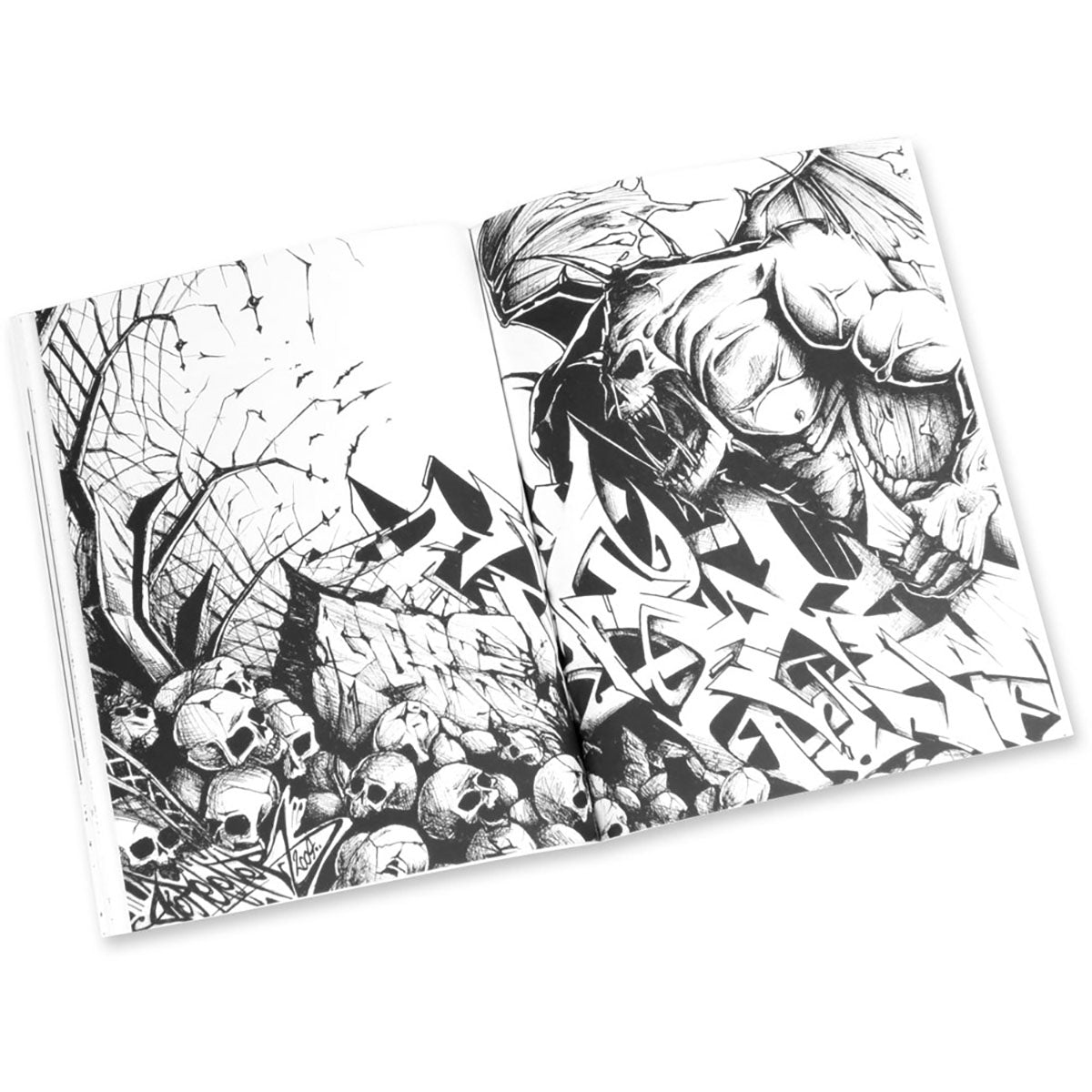 Graffiti Coloring Book #2, Characters