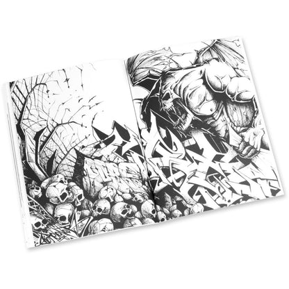 Graffiti Coloring Book #2, Characters
