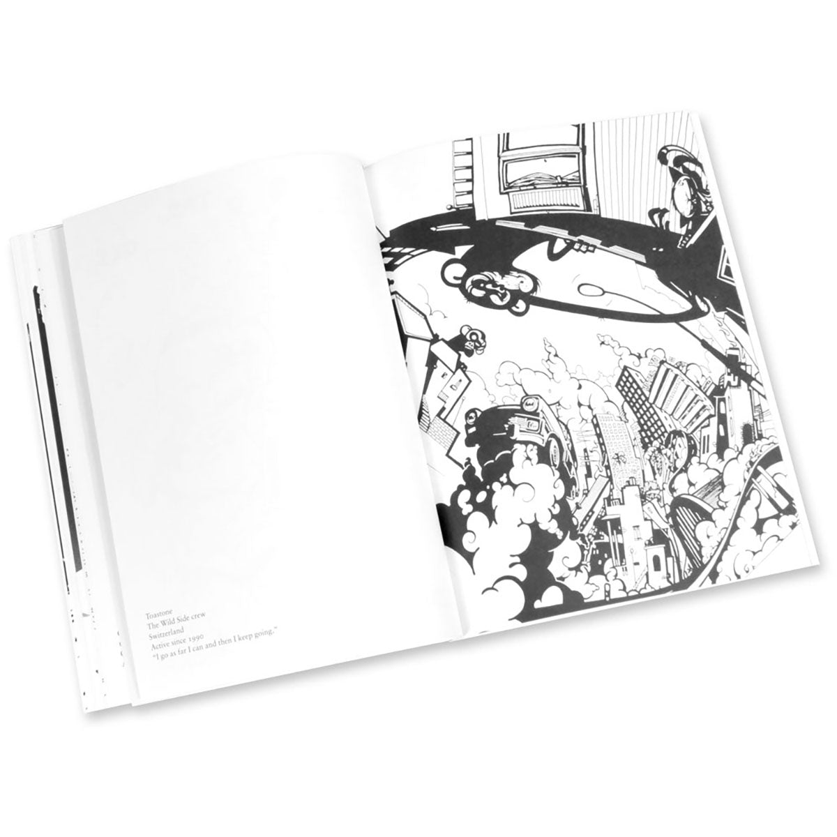 Graffiti Coloring Book #2, Characters