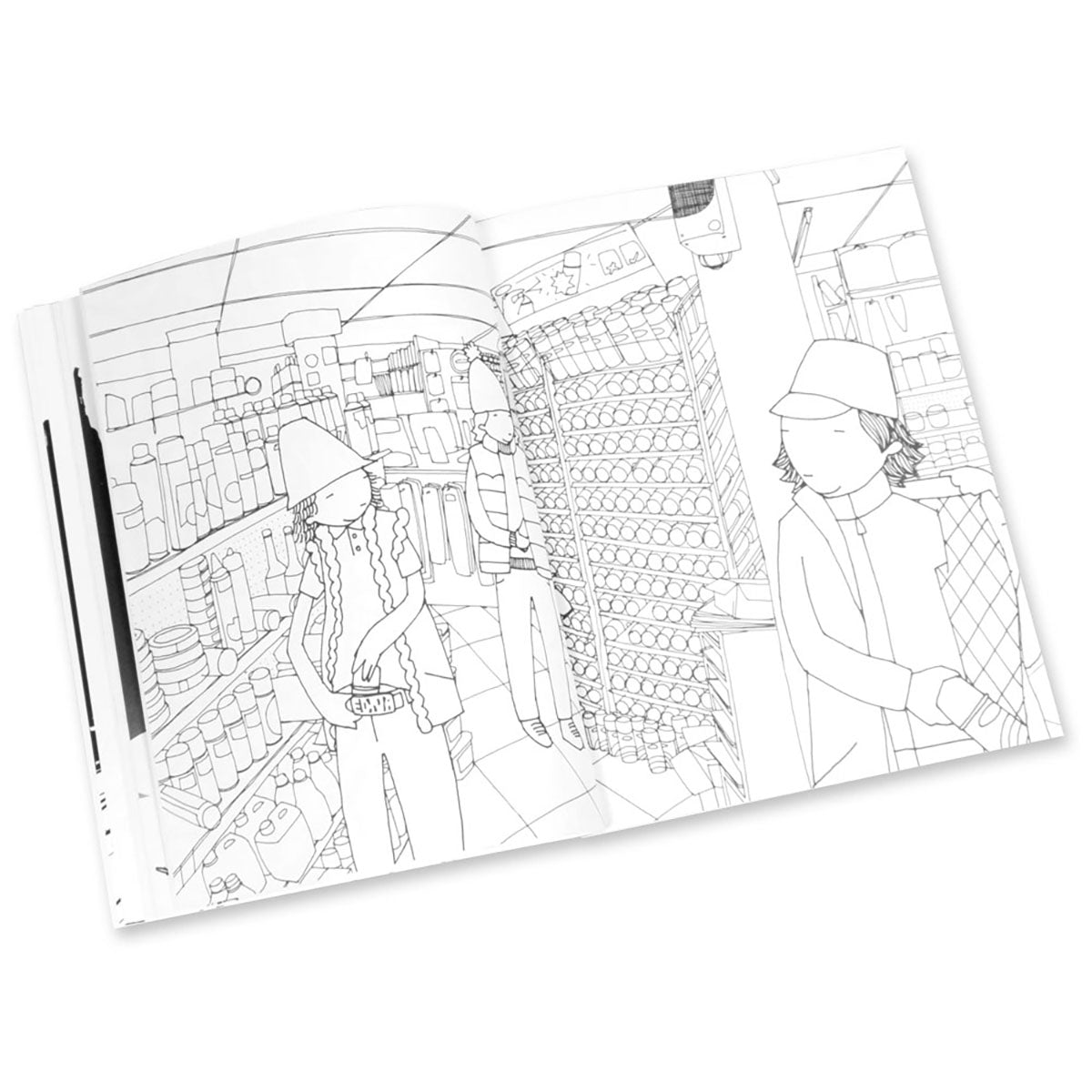 Graffiti Coloring Book #2, Characters