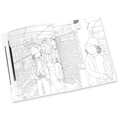 Graffiti Coloring Book #2, Characters