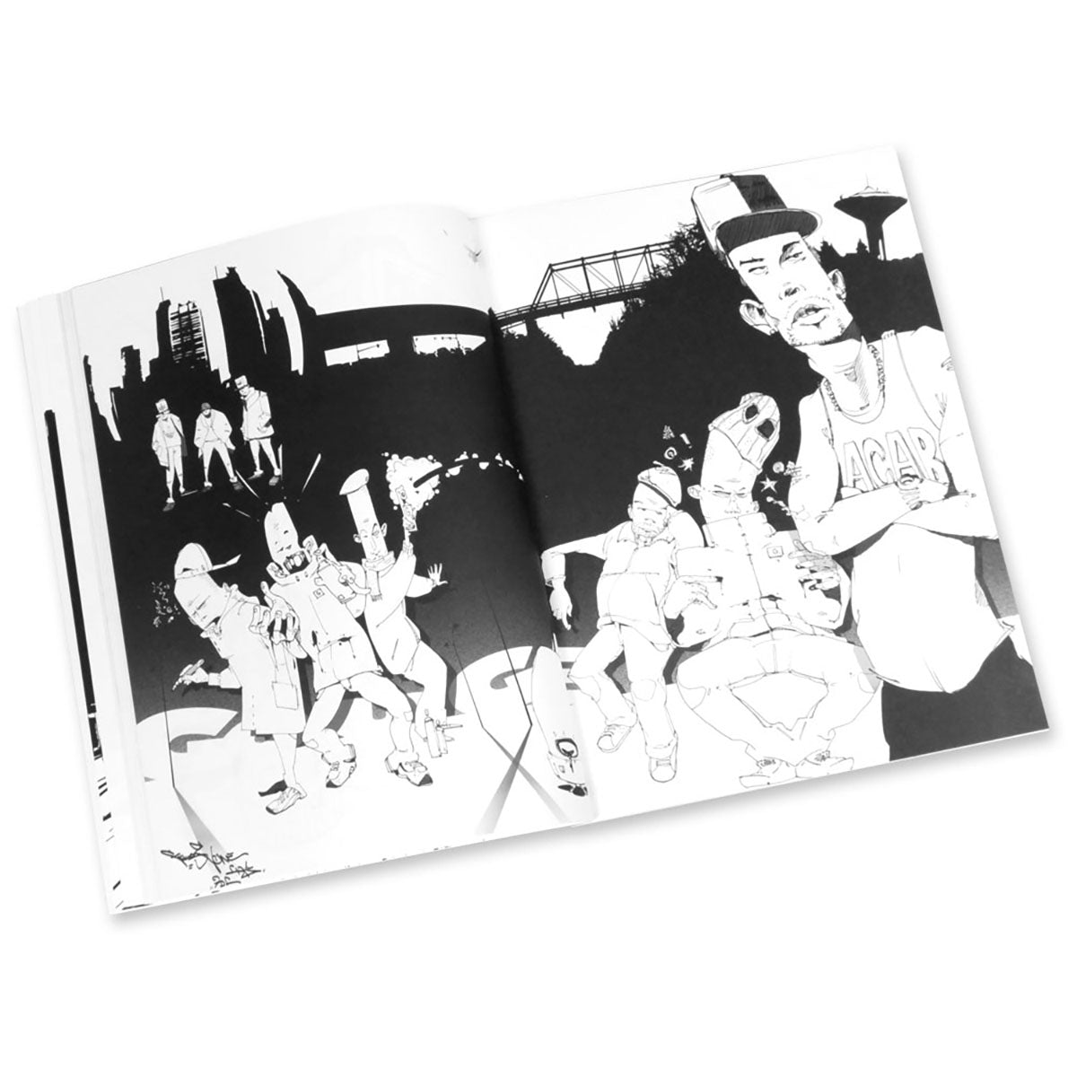 Graffiti Coloring Book #2, Characters