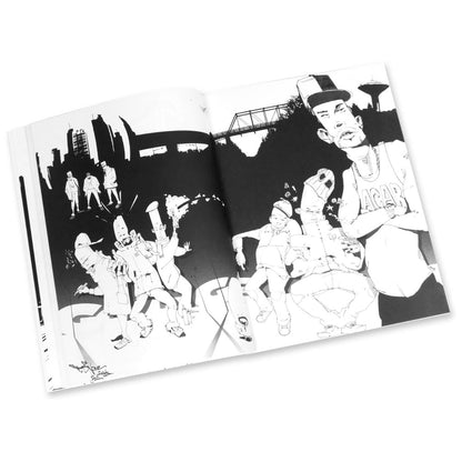 Graffiti Coloring Book #2, Characters