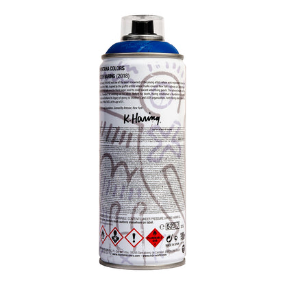 MTN Keith Haring Limited Edition Spray Paint 400ml, Dark Blue