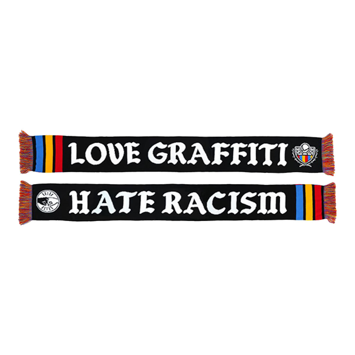 MTN Love Graffiti Hate Racism Scarf