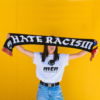 MTN Love Graffiti Hate Racism Scarf