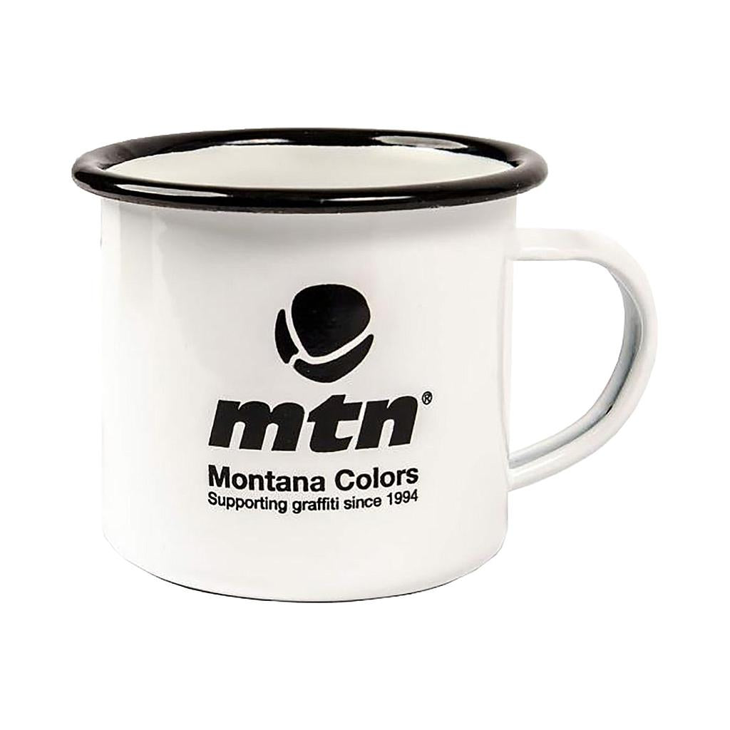 MTN Metal Enamel Mug Black Logo