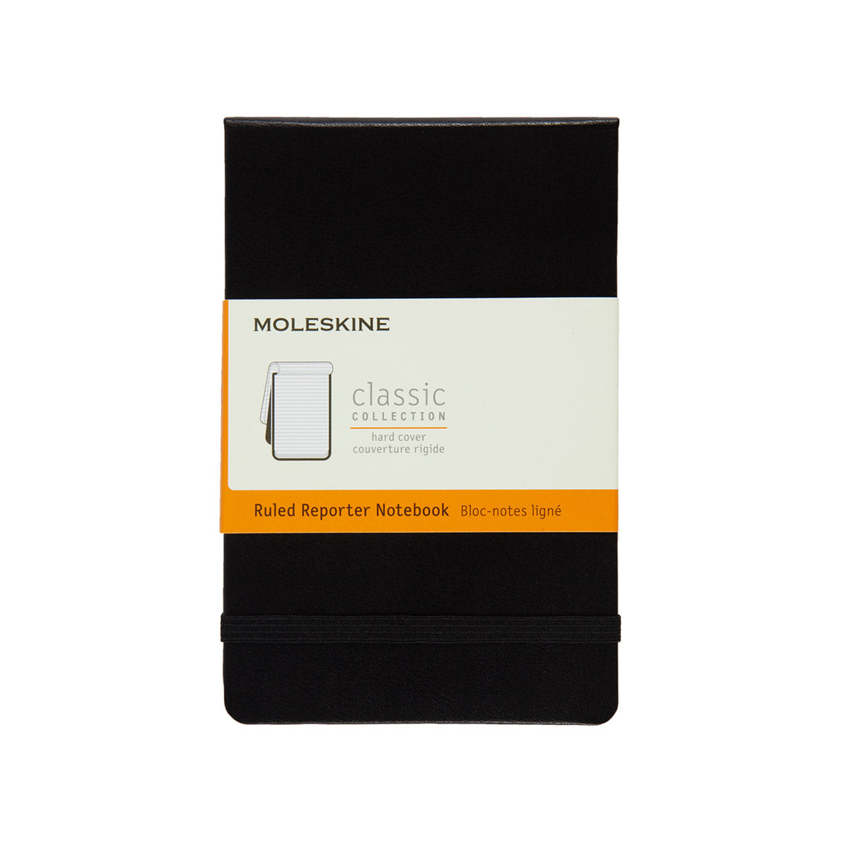 Moleskine Classic Reporter Pocket Notebook Hard Cover Ruled - image 1