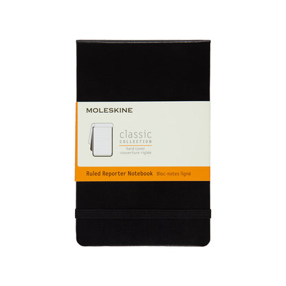 Moleskine Classic Reporter Pocket Notebook Hard Cover Ruled