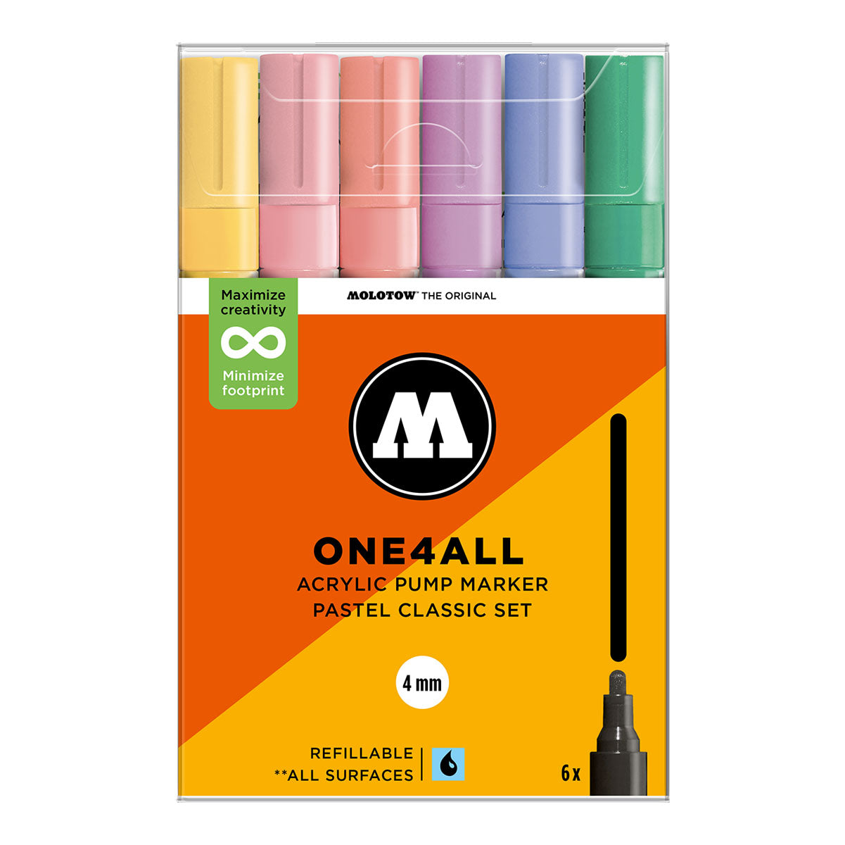 Molotow ONE4ALL 227HS 6set Pastel Classic