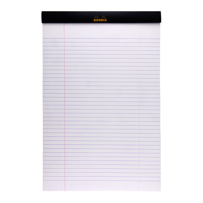 Rhodia Bloc No. 19 Notepad A4+ Black, Ruled