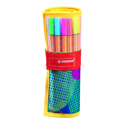 Stabilo Point 88 Fineliner Rollerset 25 set Colorful at Random Edition