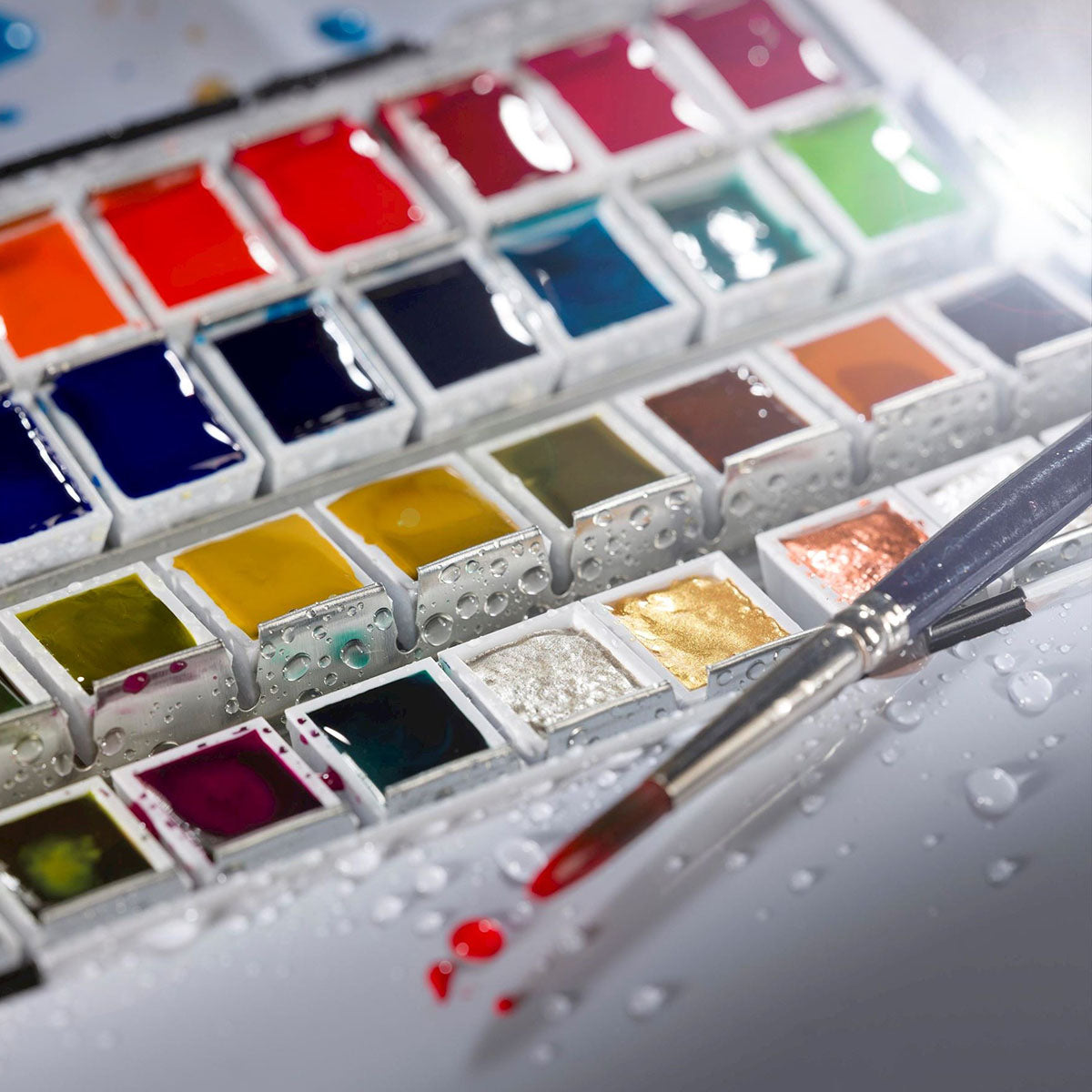Van Gogh Watercolour Half Pan Single Colors