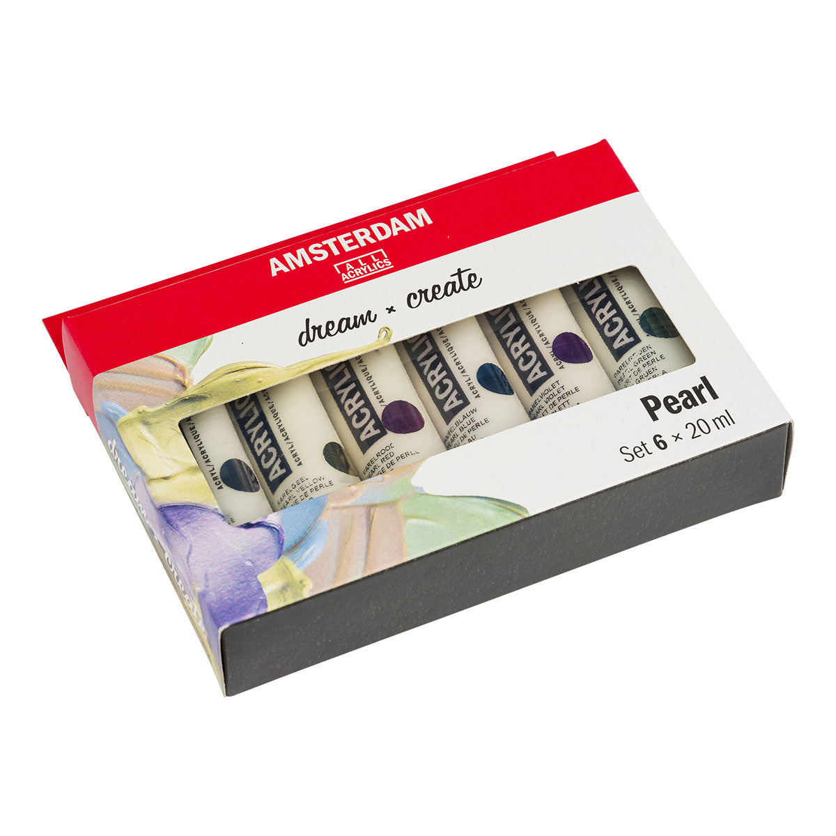 Amsterdam Standard Acrylic Paint 20 ml 6 Set Pearl