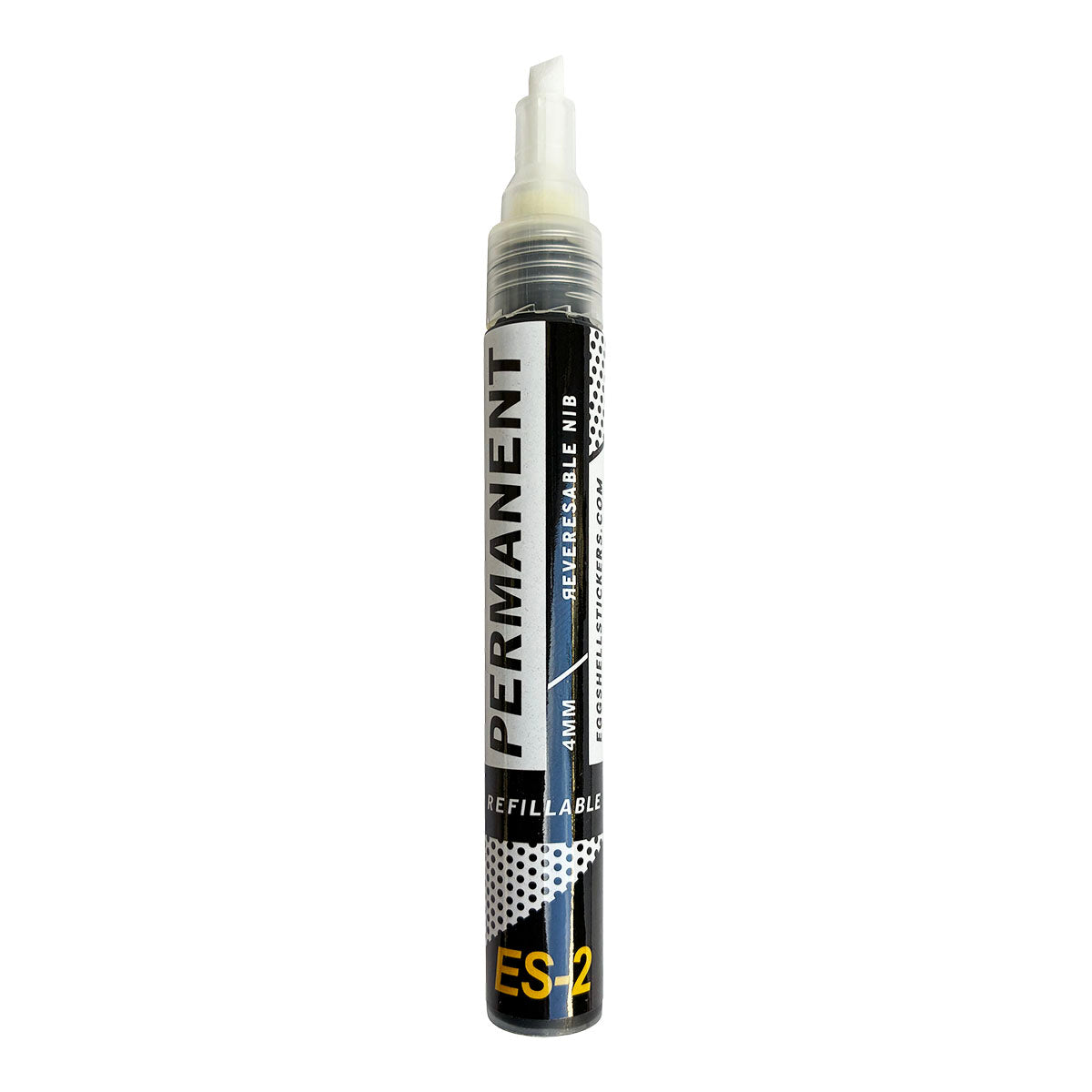 Egg Shell ES-2 Permanent Acrylic Marker 4 mm Fine Chisel Tip