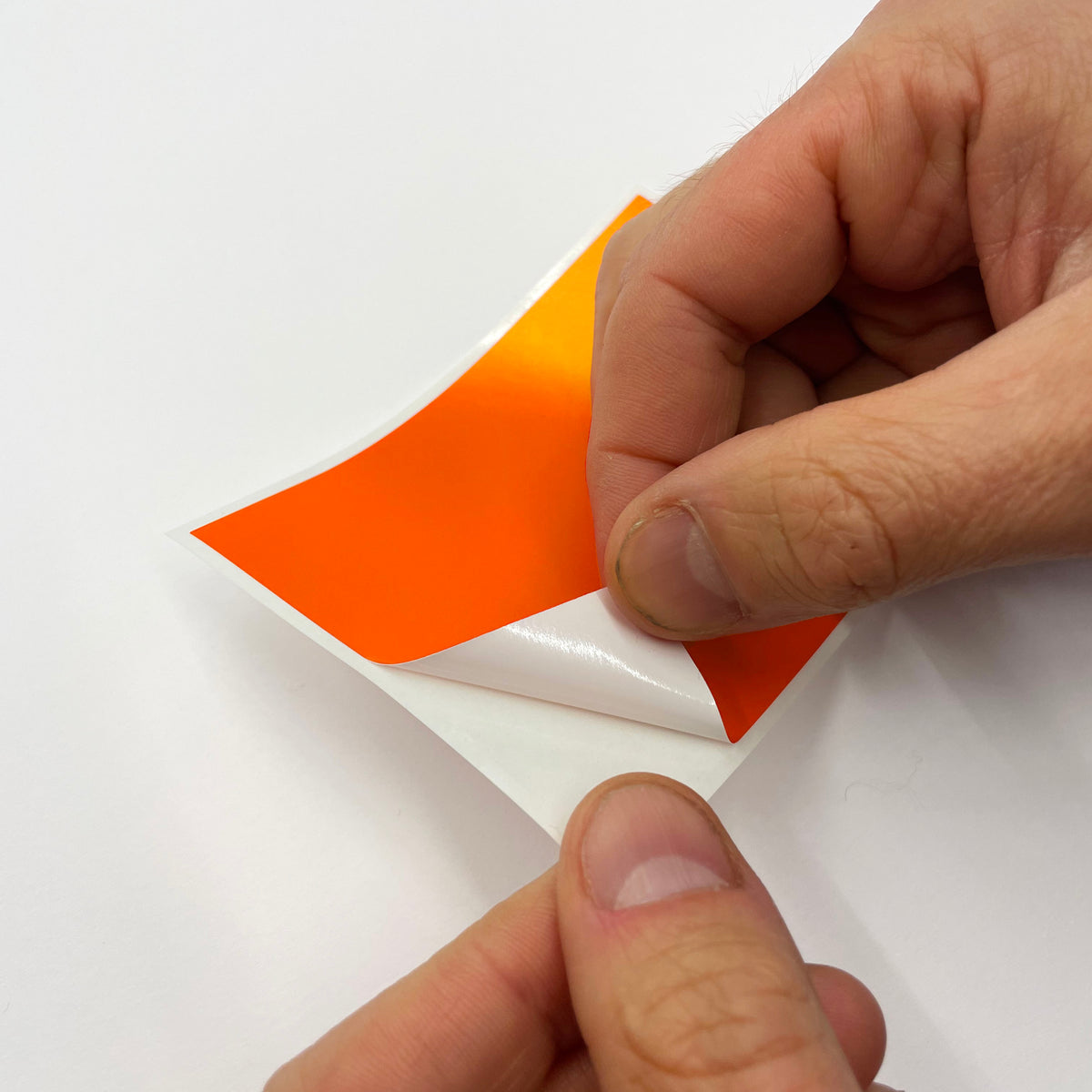 FLUX Eggshell Stickers 50 pcs Orange