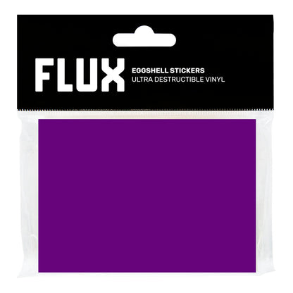 FLUX Eggshell Stickers 50 pcs Purple