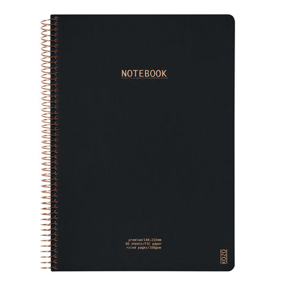 Kozo Premium A4 Notebook Ruled 160 Pages