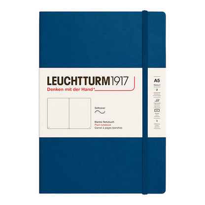 Leuchtturm1917 Notebook A5 Soft Cover, Plain