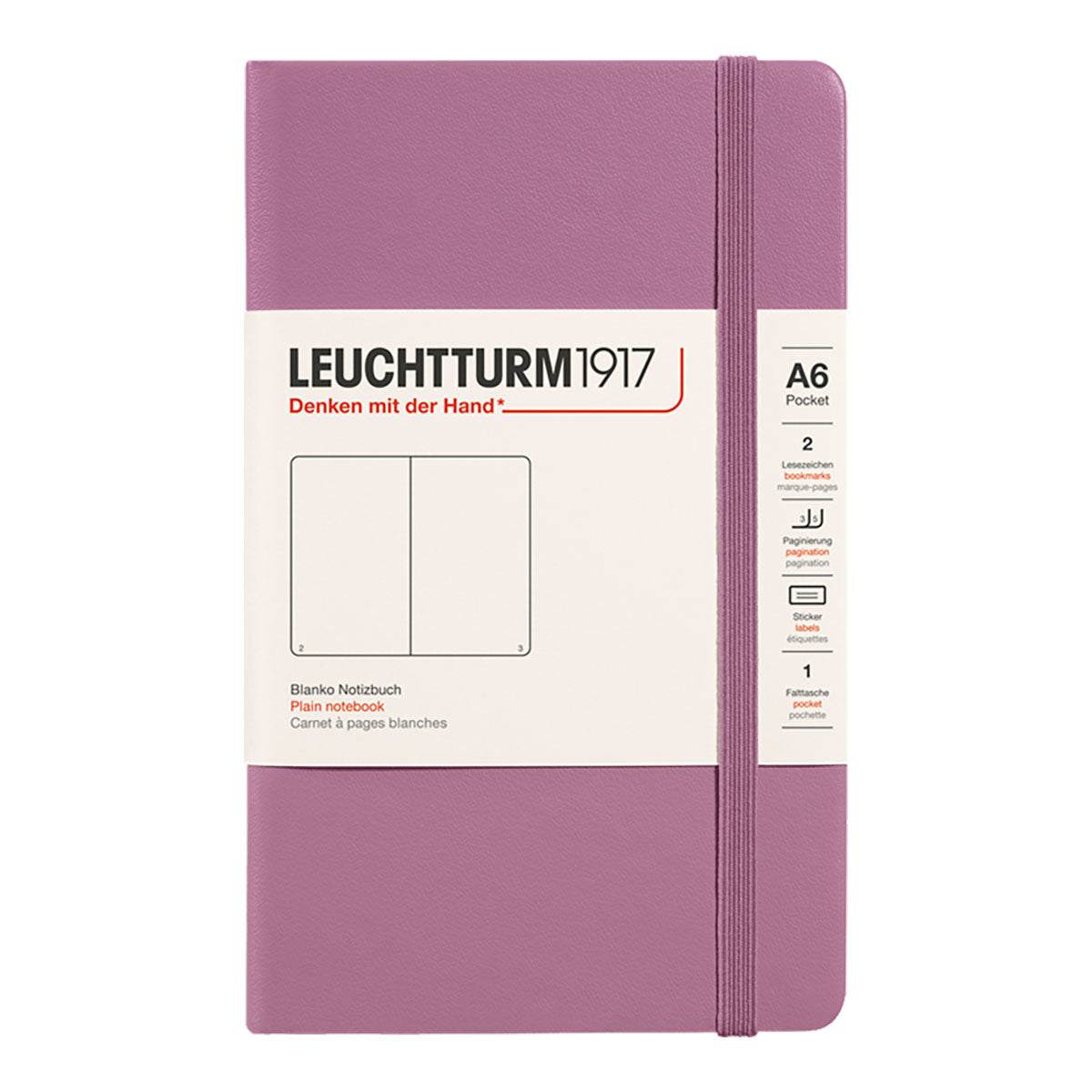Leuchtturm1917 Pocket Notebook A6, Plain - image 9
