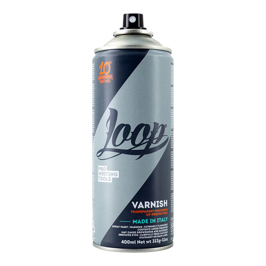 Loop Tech Spray Paint Varnish Gloss 400ml