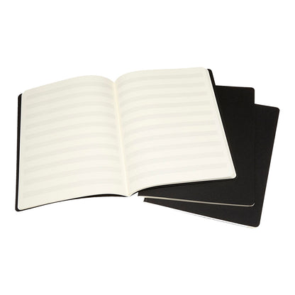 Moleskine Cahier Music Journal X-Large Set of 3