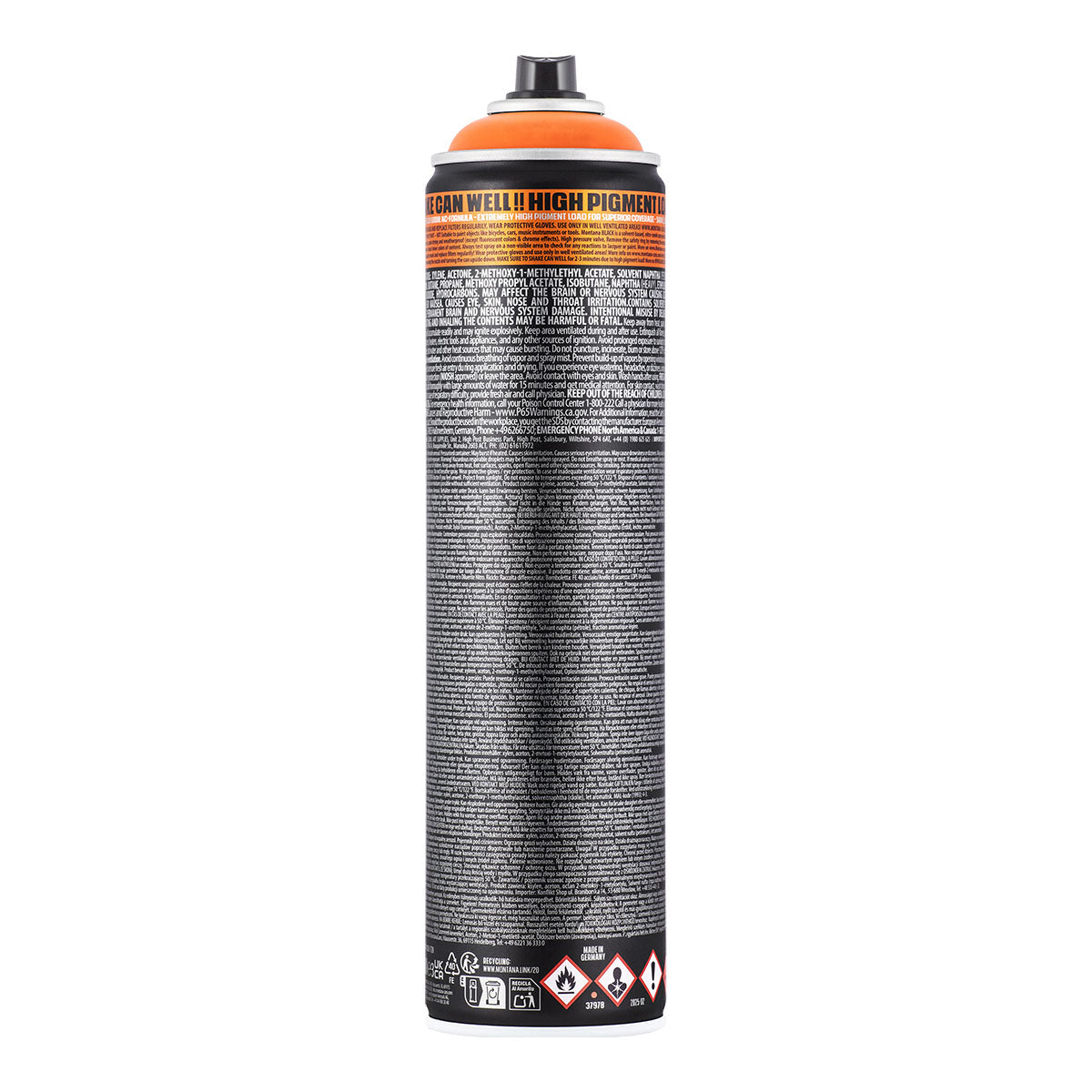 Montana BLACK Spray Paint 600ml
