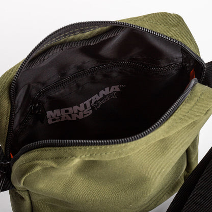 Montana Cans Khaki/Orange Shoulder Bag