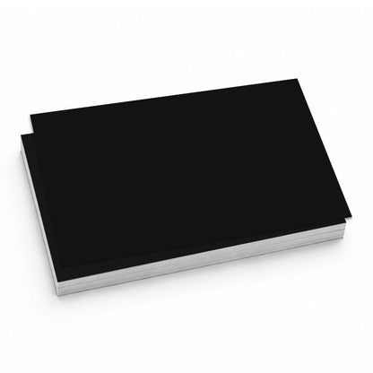 NICE SLAPS Standard Sticker Blanks Black, Medium 50pcs