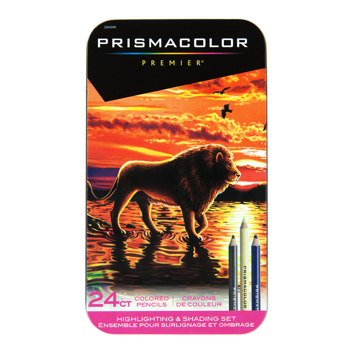 Prismacolor Premier Colored Pencils 24 set, Highlighting & Shading