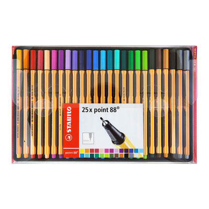 Stabilo Point 88 Fineliner 25 set