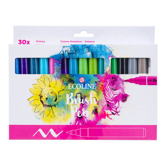 Talens Ecoline Brush Pen 30 set