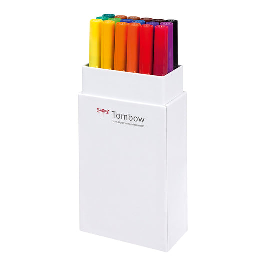 Tombow ABT Dual Brush Pen 18set, Primary Colors