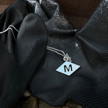 Trackside Shines Systems Barcelona Metro Silver Necklace