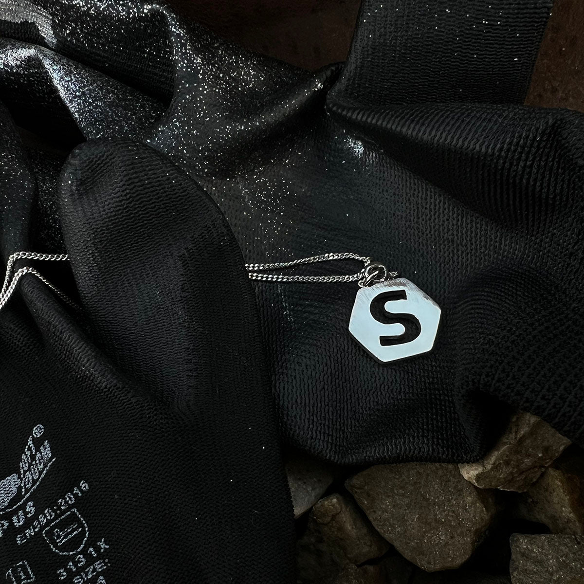 Trackside Shines Systems Copenhagen S-tog Silver Necklace