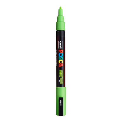 Uni Posca PC-3M Fine 1.3 mm paint marker in Apple Green