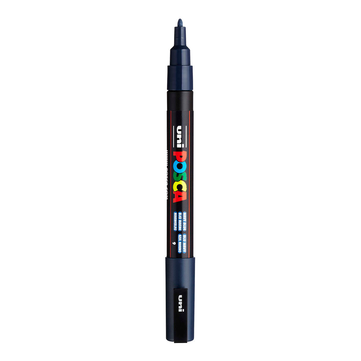 Uni Posca PC-3M Fine 1.3 mm paint marker in Navy Blue