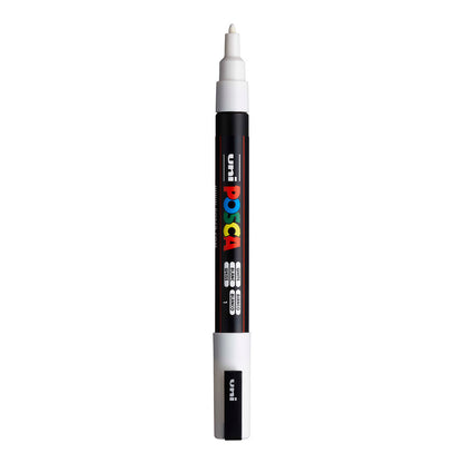 Uni Posca PC-3M Fine 1.3 mm paint marker in White