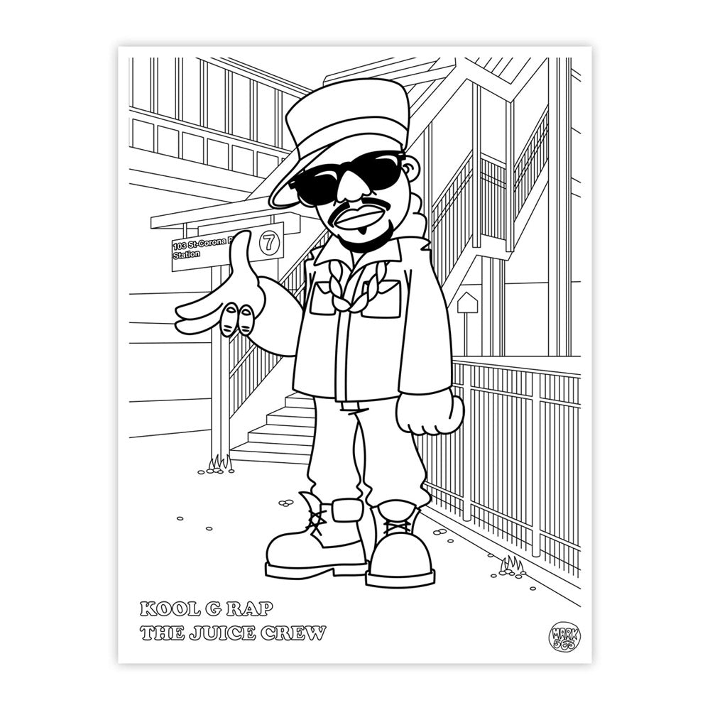 HipHop Coloring book